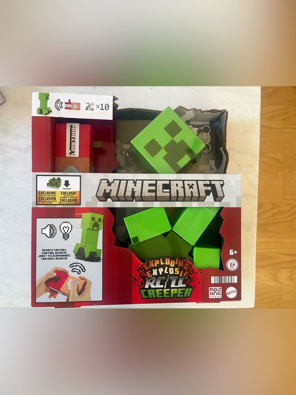 Minecraft Exploding RC Creeper - Green